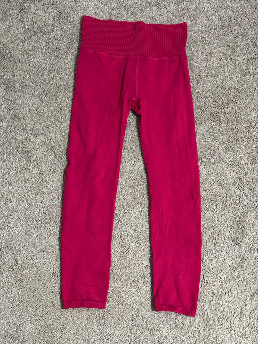 Free People pink high-waisted leggings
